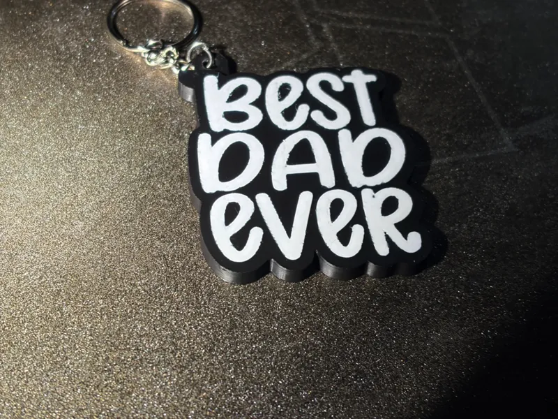 Best dad Keychain