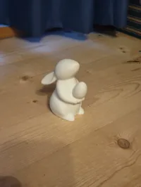 Lapin de Pâques design minimaliste — photo 2