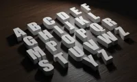 Alphabet 3D style Impact — photo 2