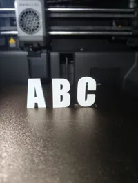 Alphabet 3D style Impact — photo 3
