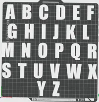 Alphabet 3D style Impact — photo 6