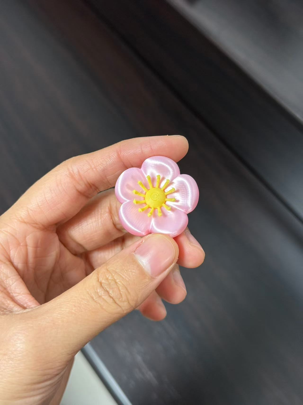 Miniatura 1 do modelo 3D 【梅有烦恼】Q版可爱梅花盆栽
