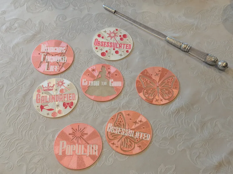Glinda the Good Witch Wicked Coasters