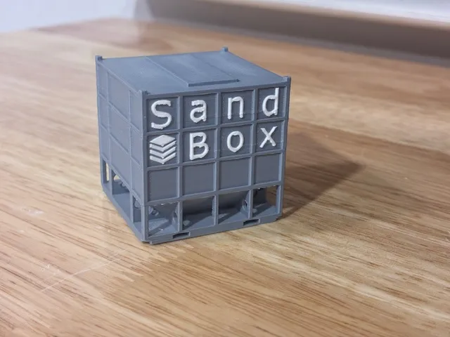 U.S. Silica Co. Sand Box 1:50 Scale