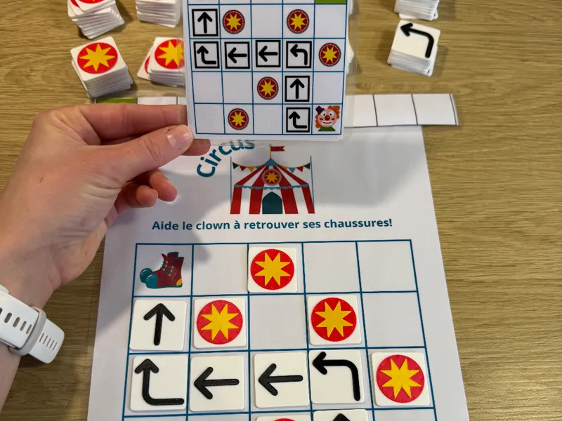 Atelier autonome éducatif "Circus de Rachel"