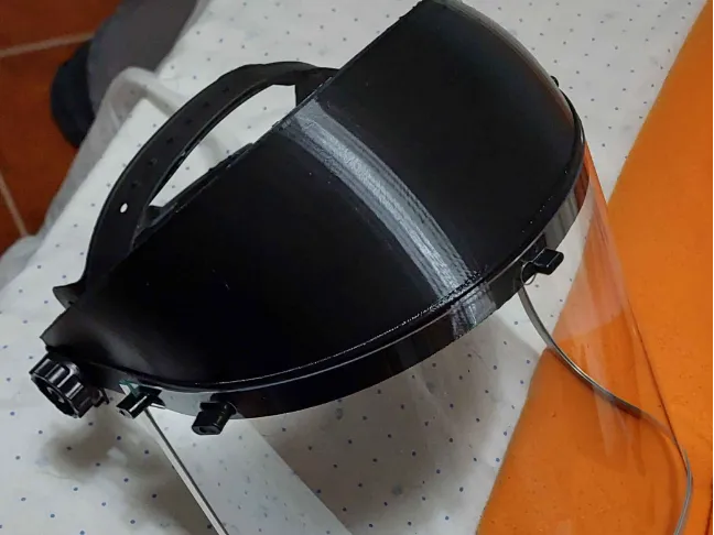 Face shield cap
