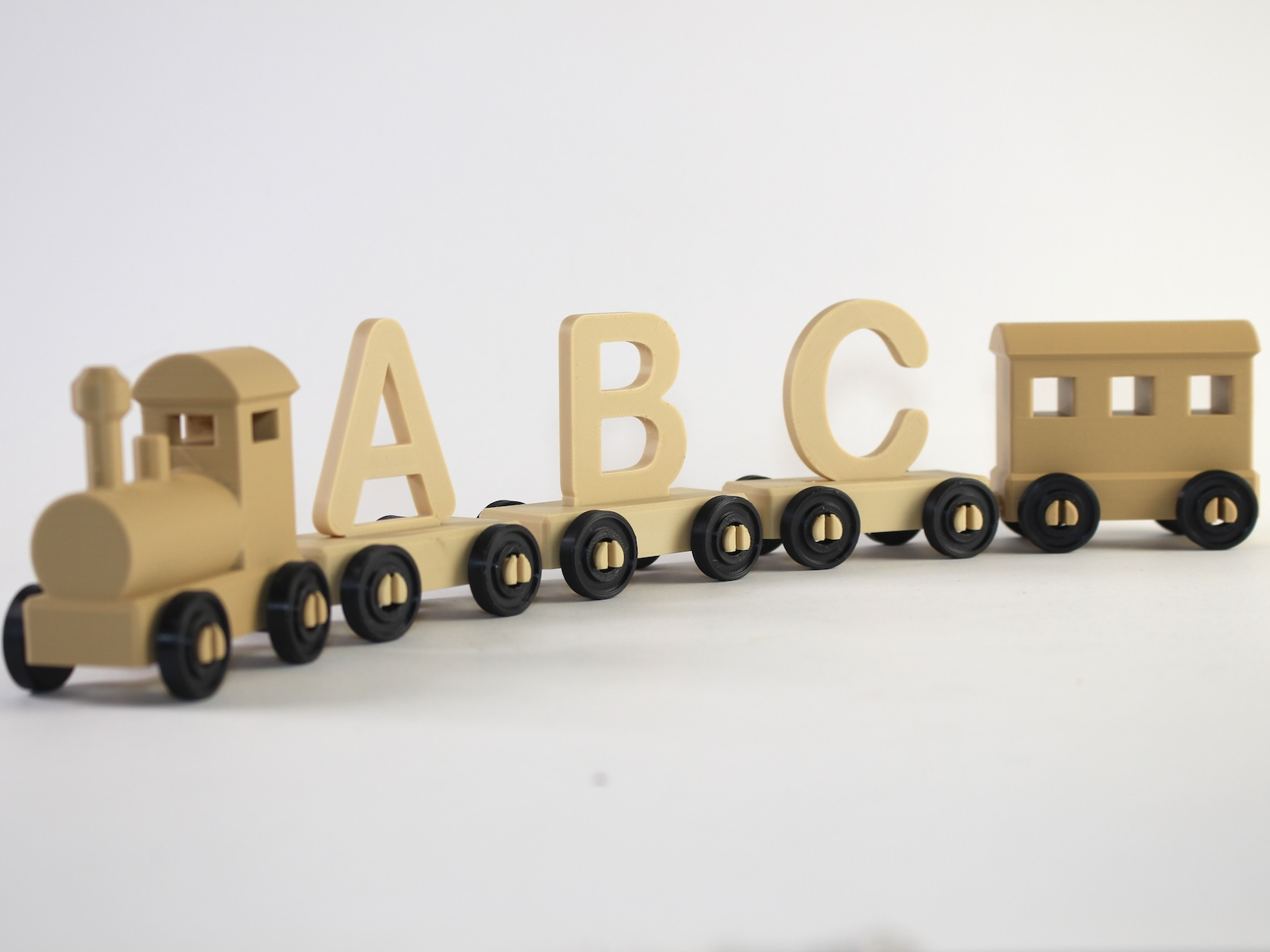Letter Train - Customizable Alphabet 