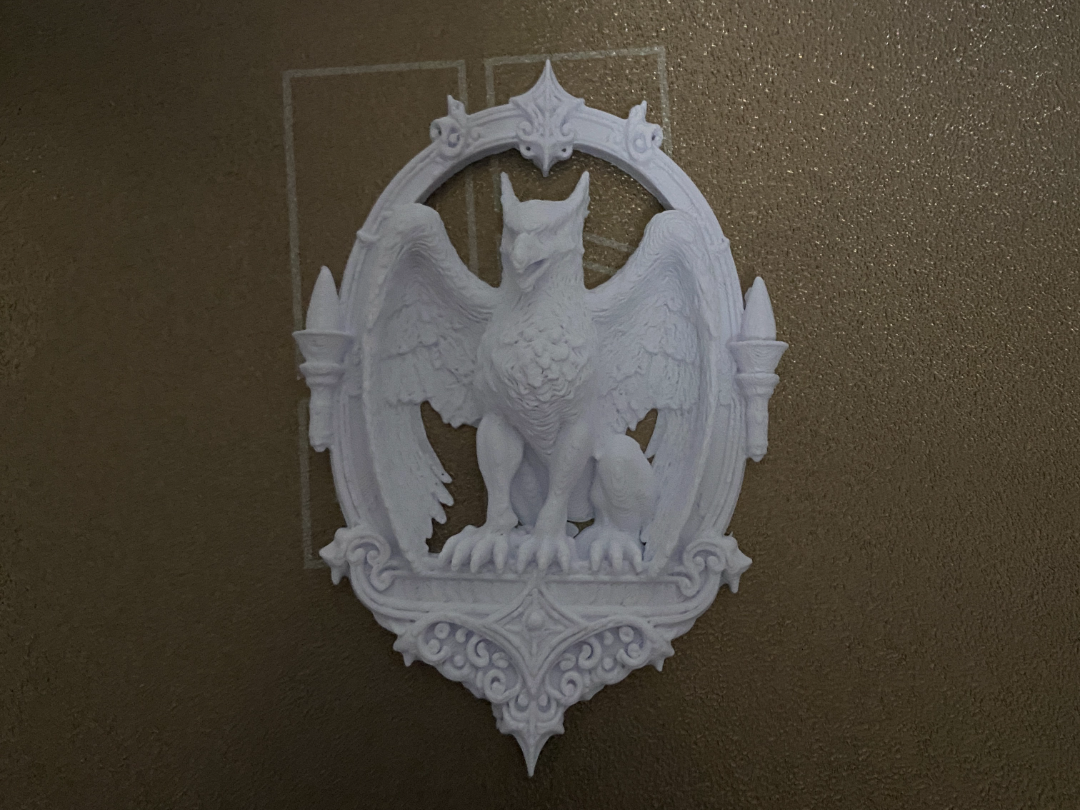 Deko Wandbild – Greif (Fabelwesen) | 3D Druck