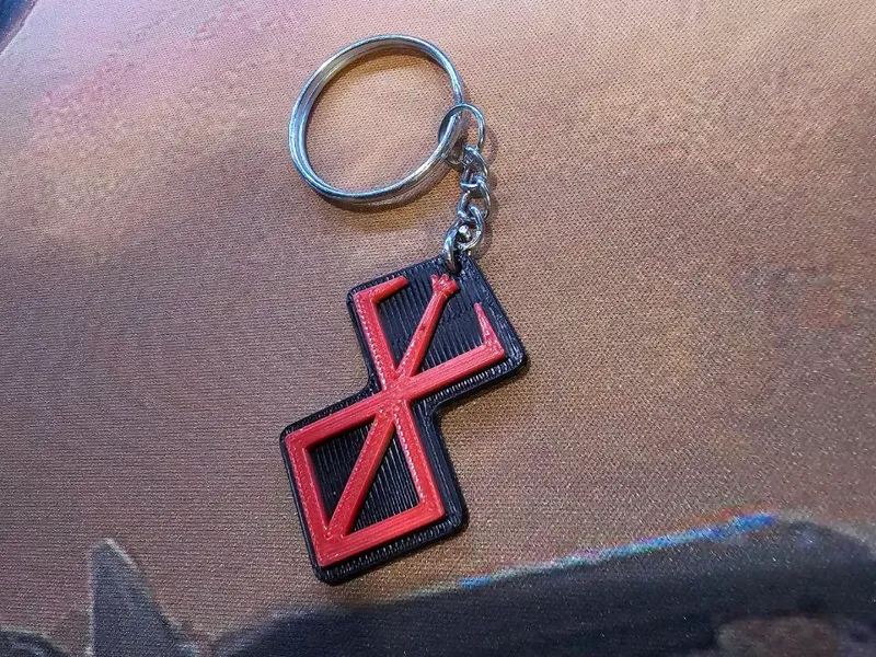 Berserk Keychain - No AMS Need