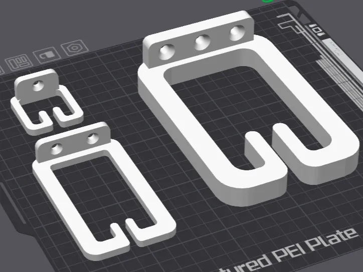 Customizable cable holder