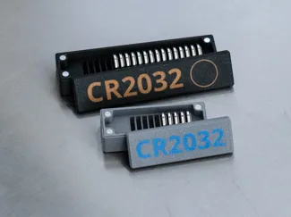 CR2032 magnetic space saving storage container