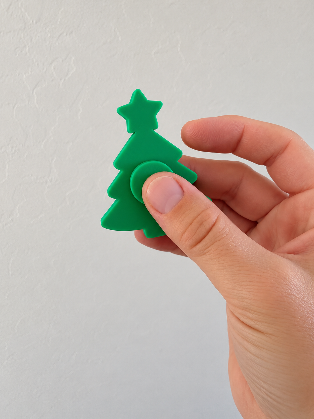 Christmas Tree Fidget Spinner | Quick Print Toy - 1