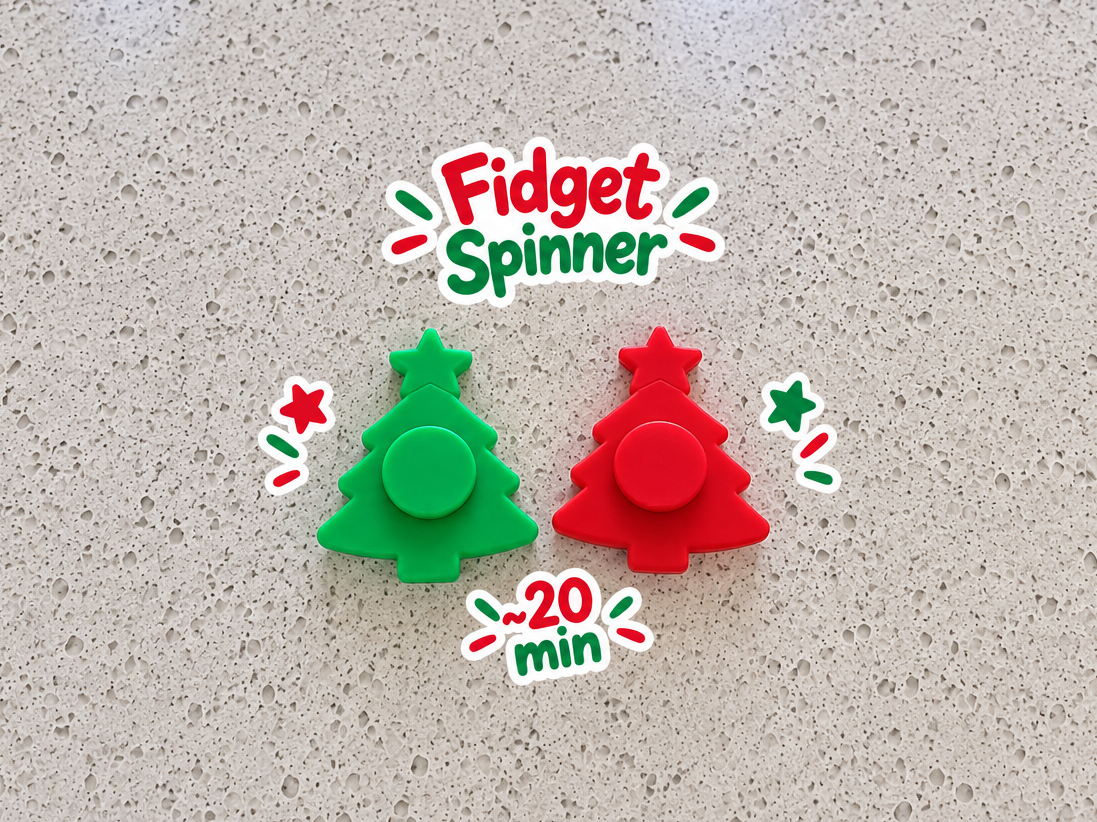 Spinner de Árbol de Navidad Antiestrés Festivo