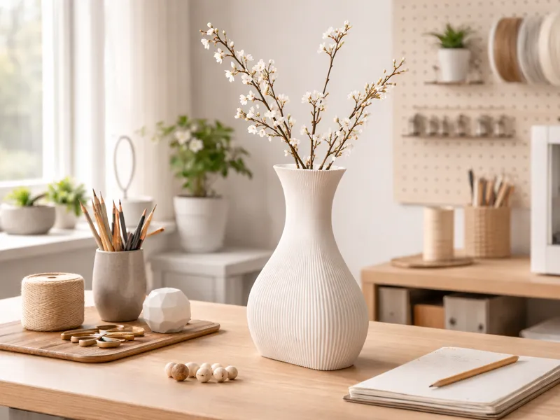 Japandi vase - square x slim x modern