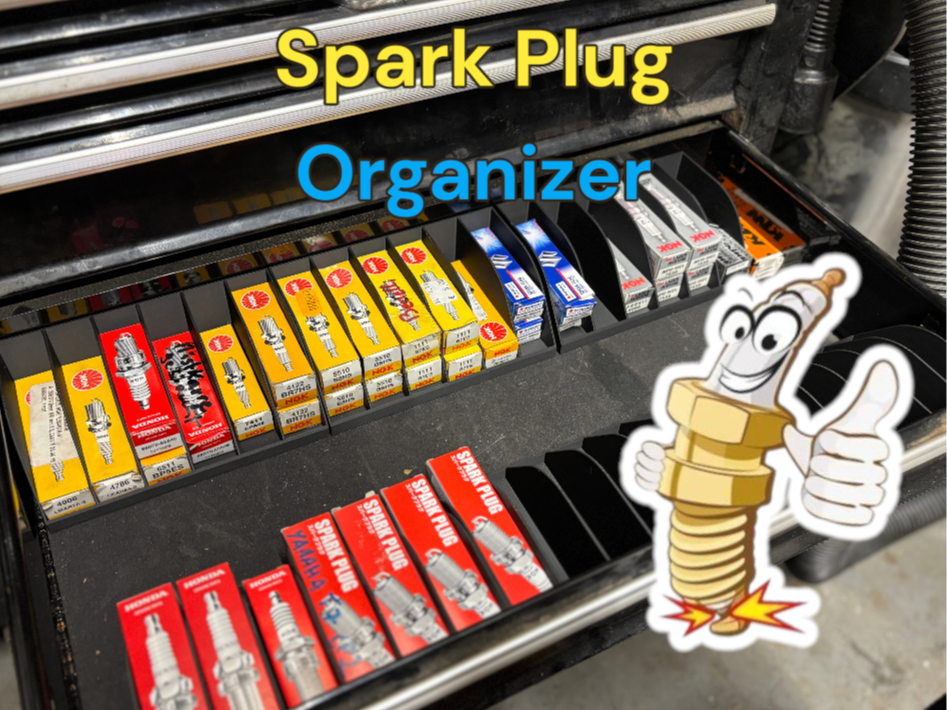 Spark Plug Organizer Tray 