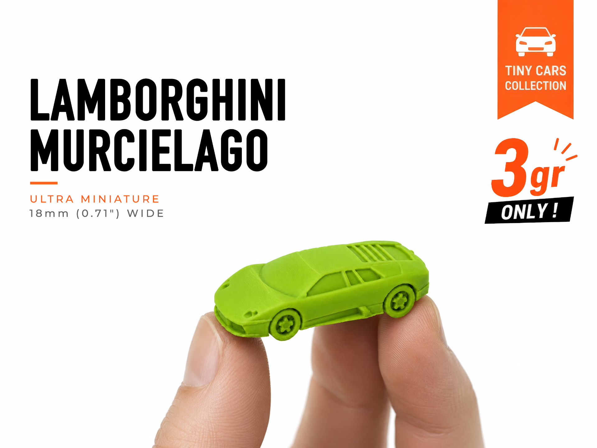 Tiny Lamborghini Murcielago - Mini Cars Series 