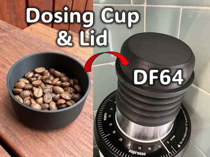 DF64 and DF54 Coffee Dosing Cup and Lid