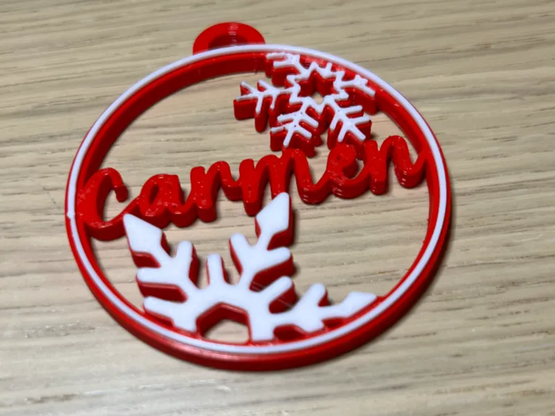 Adorno de navidad Carmen