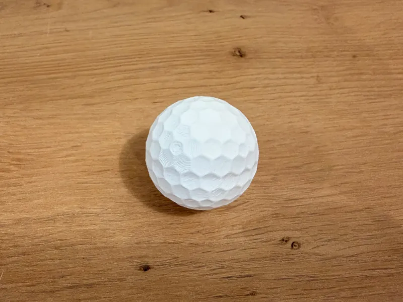Golf Ball 40mm – Test Ball (5 Variants)