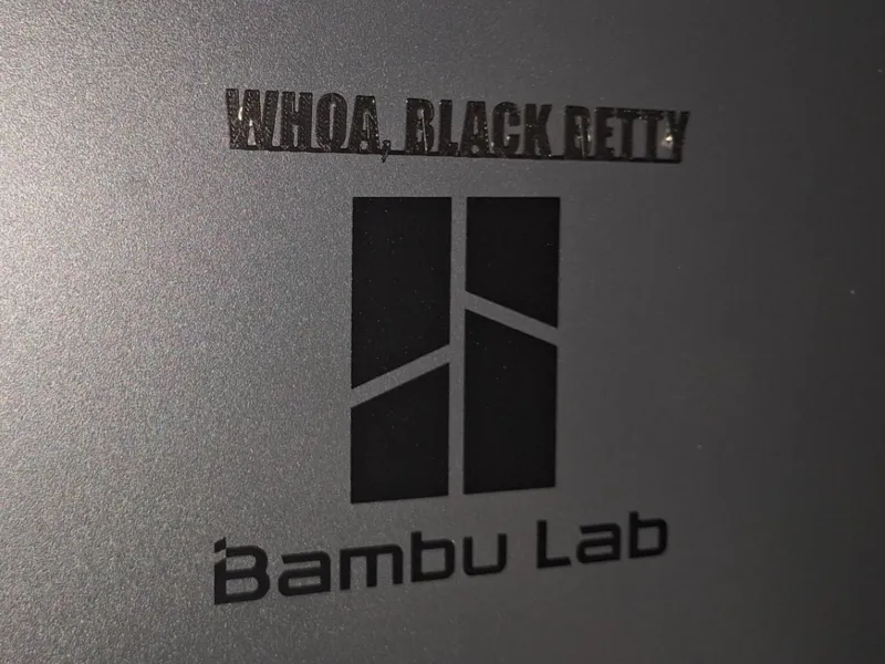 Whoa Black Betty Bambu Lab