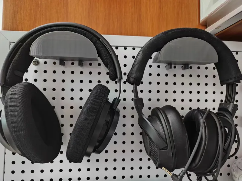 洞洞板耳机挂架 pegboard Headphone Hanger