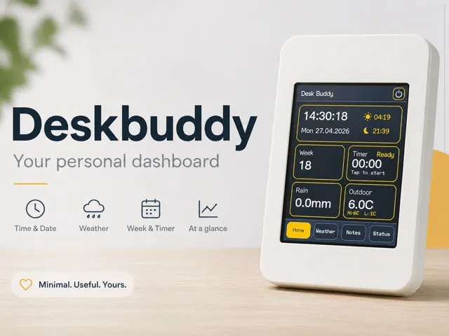 Deskbuddy - Your personal dashboard