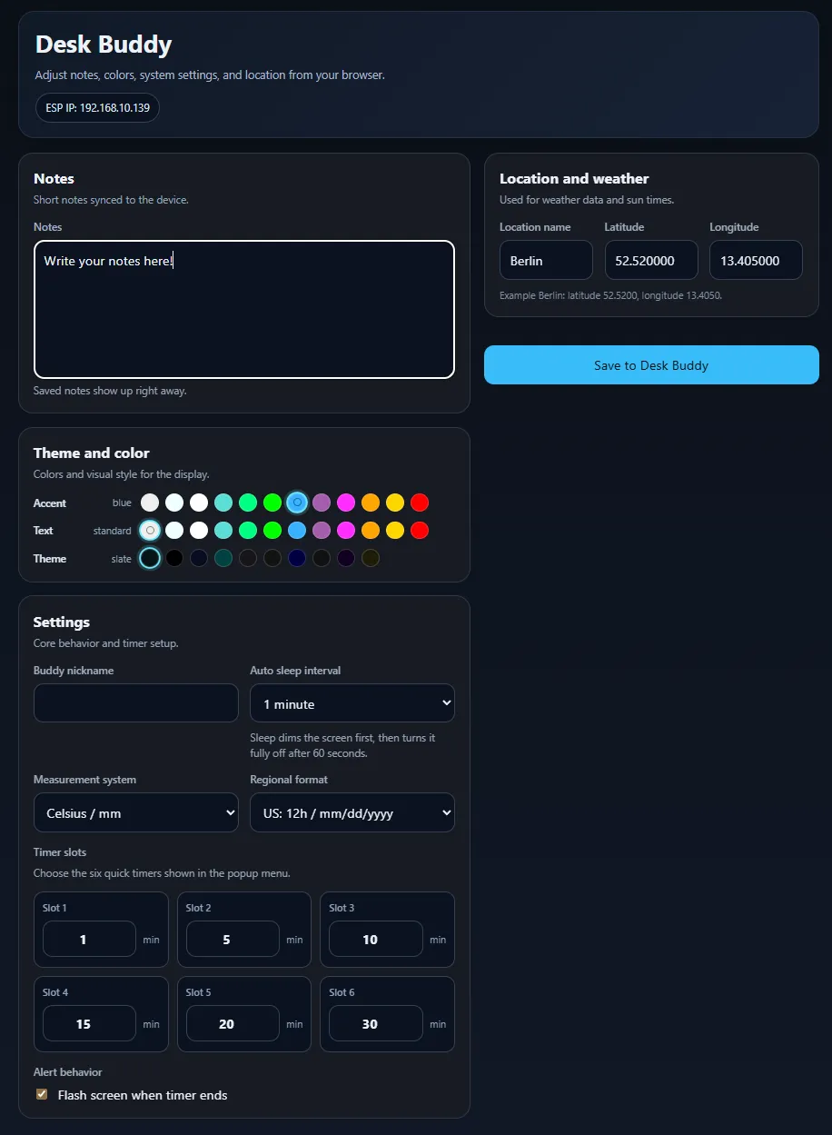 Deskbuddy - Your personal dashboard view 3