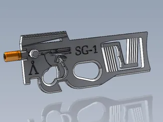 SG-1 p90 Compliant Mechanism Remix