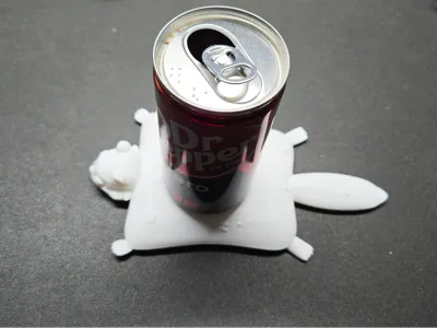 Flying squirrel cup coaster