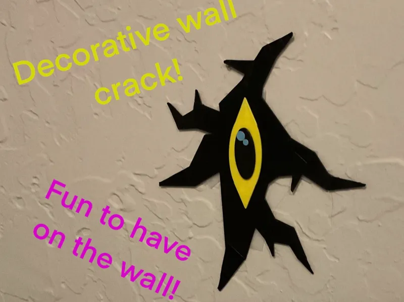 decorative wall crack