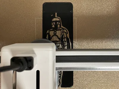 Boba Fett Bookmark, Fast Printing