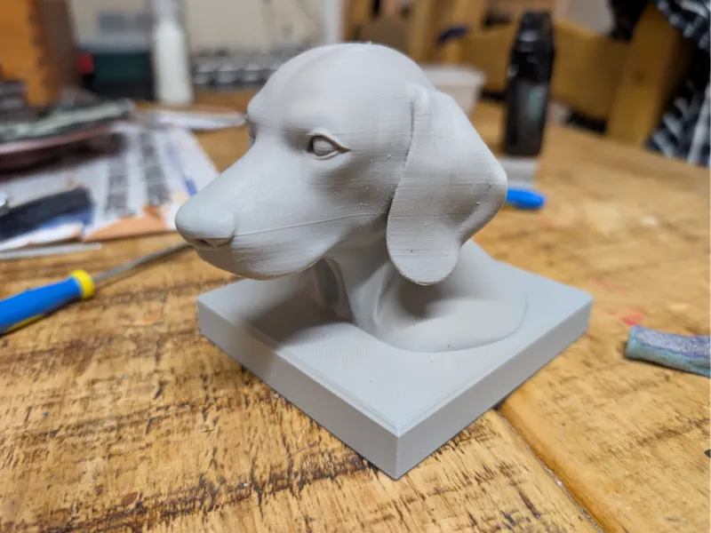 Hungarian Vizsla - Bust
