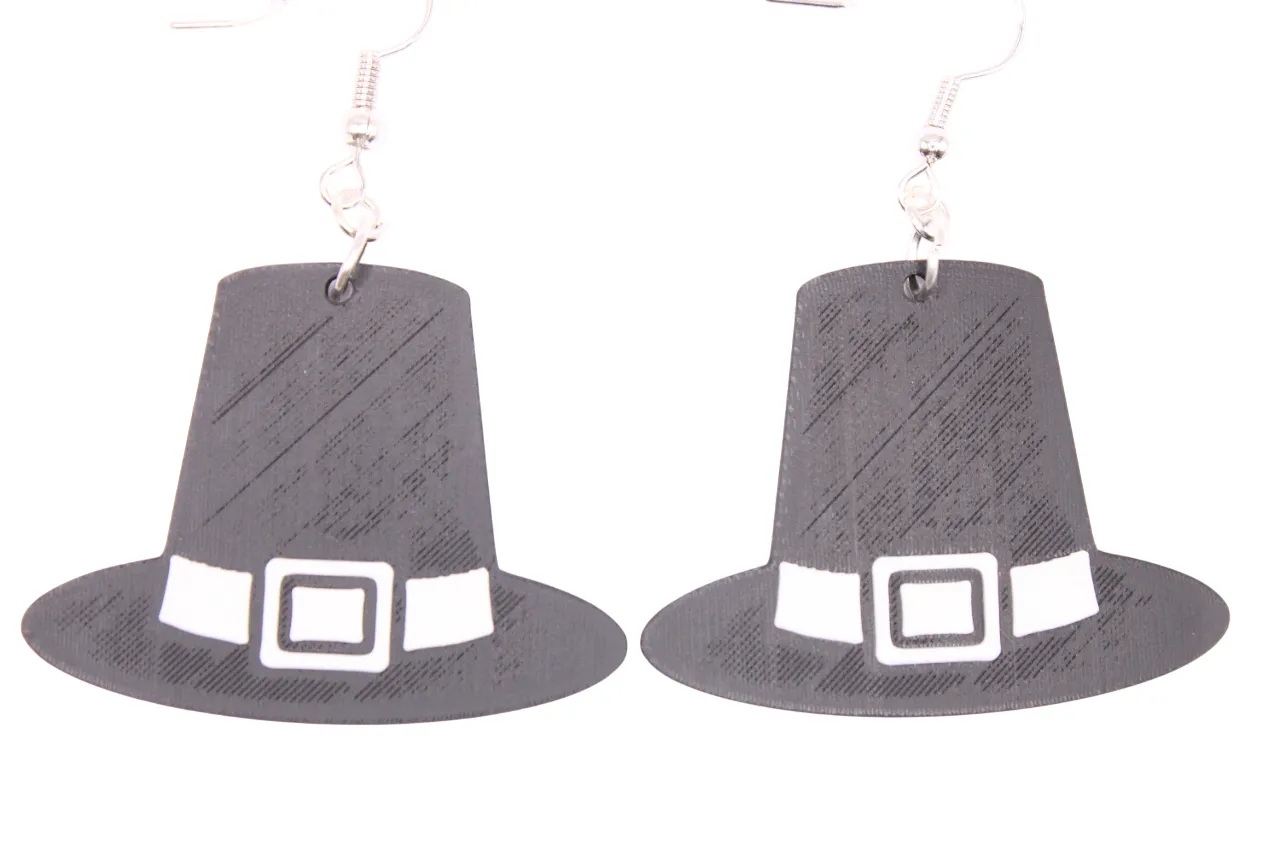 Thanksgiving Earrings pt 2 - Fun Turkey view 4