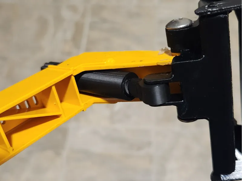 Bruder toy, Tilt Bolt and Nut. for telehandler 
