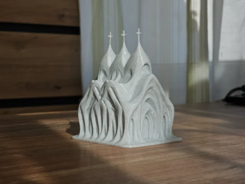 Organic Cathedral | 3D Model Building