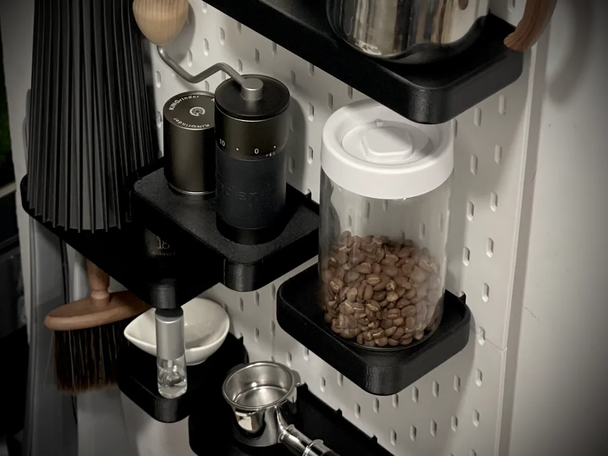 Plateaux design pour panneau IKEA Skådis