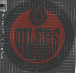Edmonton Oilers Crib Board