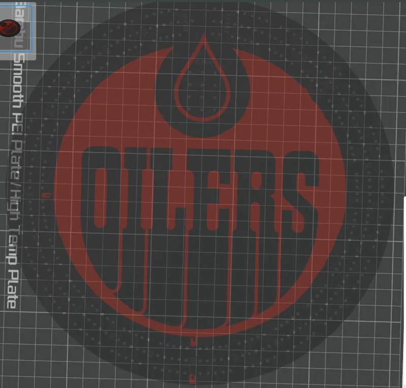 Edmonton Oilers Crib Board