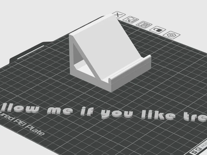 Minimalistic Phone Stand