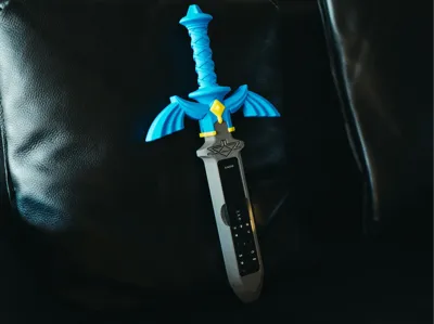 Zelda Master Sword Creative Remote Control Stand (Replaceable Remote Control)