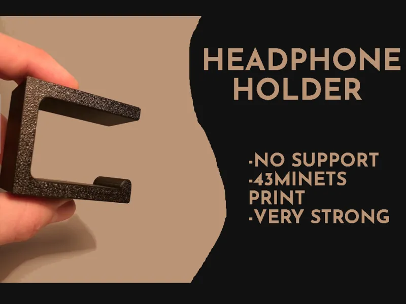 SMALL HEADPHONE HOLDER