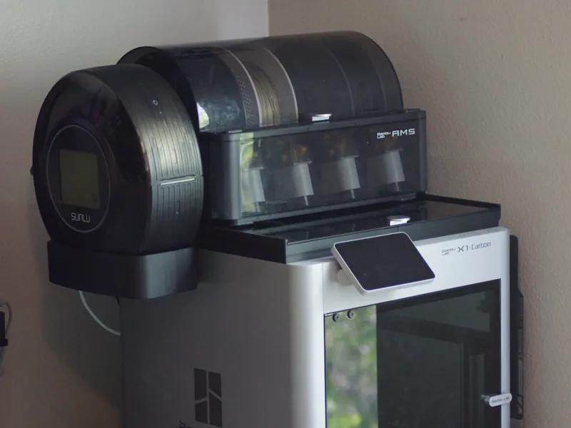 SUNLU S2 Mount for V4 AMS Glass Slim Riser/Slider