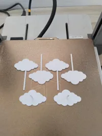 Décoration de gâteau nuage — photo 4