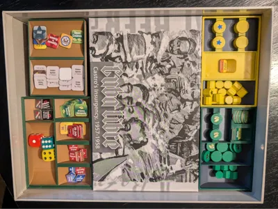 Cuba Libre Insert: Vertical Storage & Sleeved