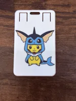 Pikachu Vaporeon Poncho