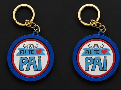 Special Rotating Keychain – Father's Day