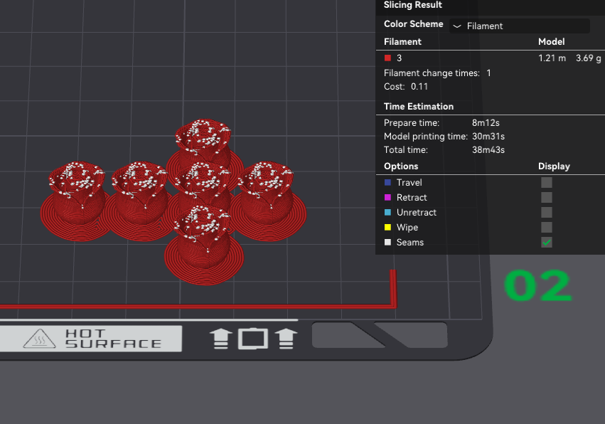 Miniatura 2 do modelo 3D Build a Bouquet – A Wee Rose | Tiny Flower w/ Stem