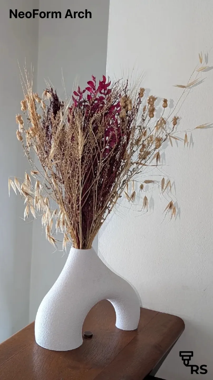 NeoForm Arch - Vase by RockSolid 3D Prints - MakerWorld