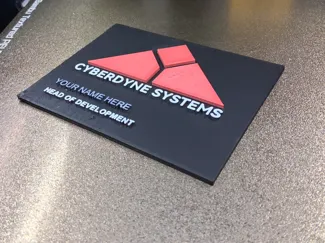 Cyberdyne Systems Office Name tag