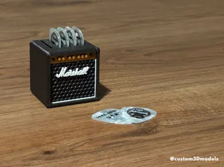 Marshall Guitar Pick Holder | 5 picks
